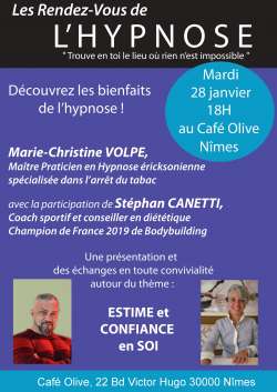 Les RDV de l'Hypnose au Café Olive